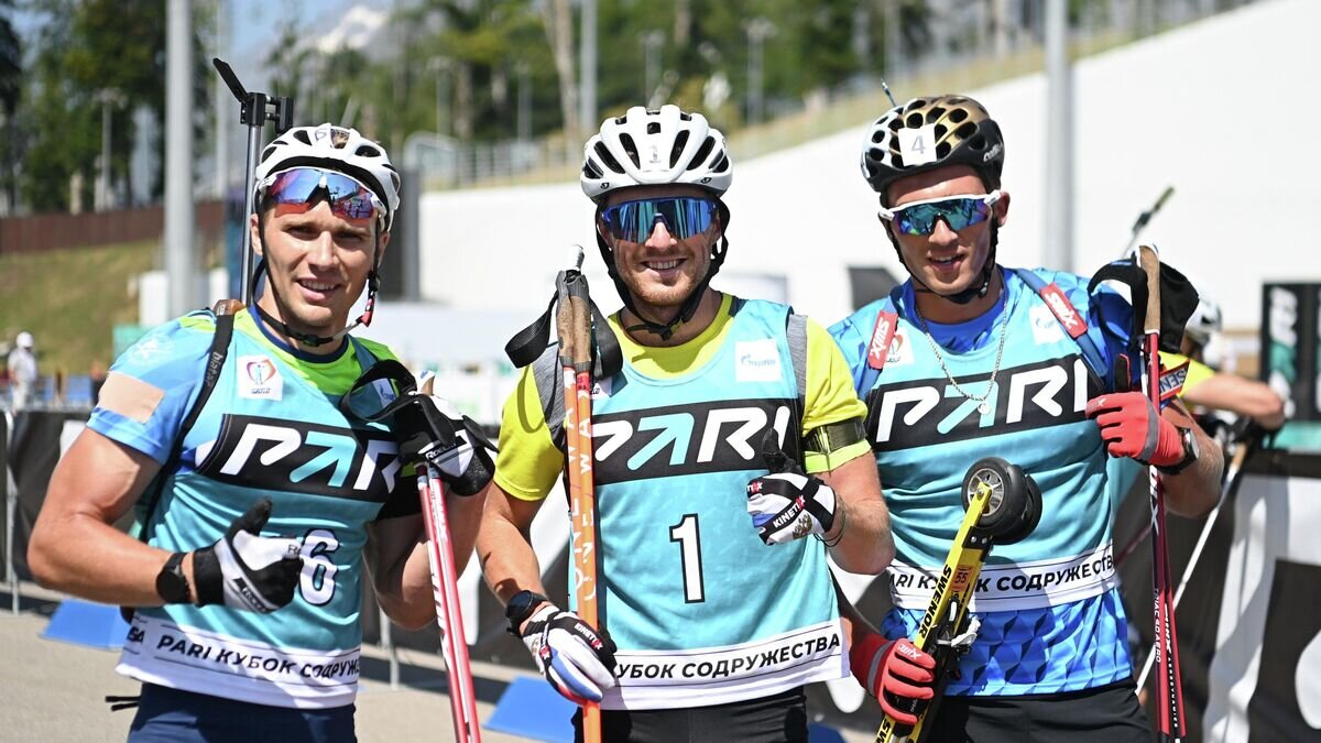    Александр Поварницын, Антон Бабиков и Пётр Пащенко (слева направо)© РИА Новости / Алексей Филиппов