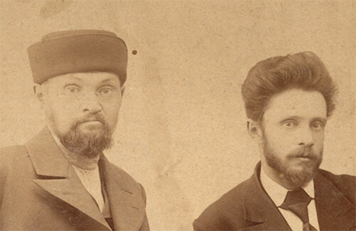 Фотография, сделанная в Благовещенске в 1900-м году, запечатлевшая группу велосипедистов. Из коллекции Веломузея Андрея Мятиева.