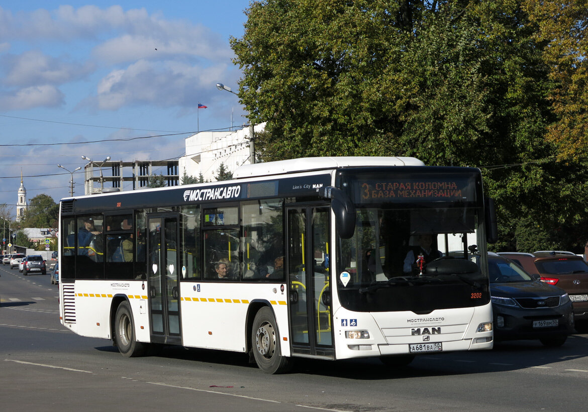 MAN A78 Lion's City на маршруте №3 в Коломне. 