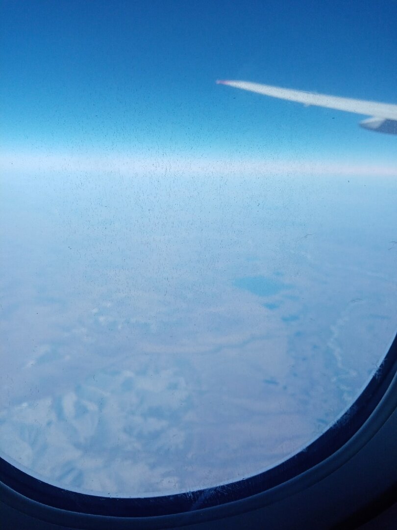 Тундра с высоты полета 