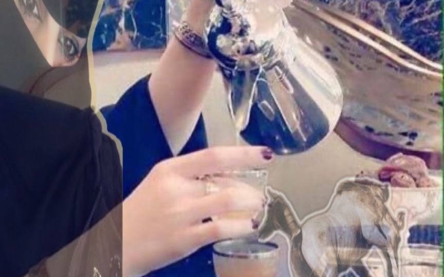 Арабский кофе со сладким вкусом можно пить только с арабской женщиной