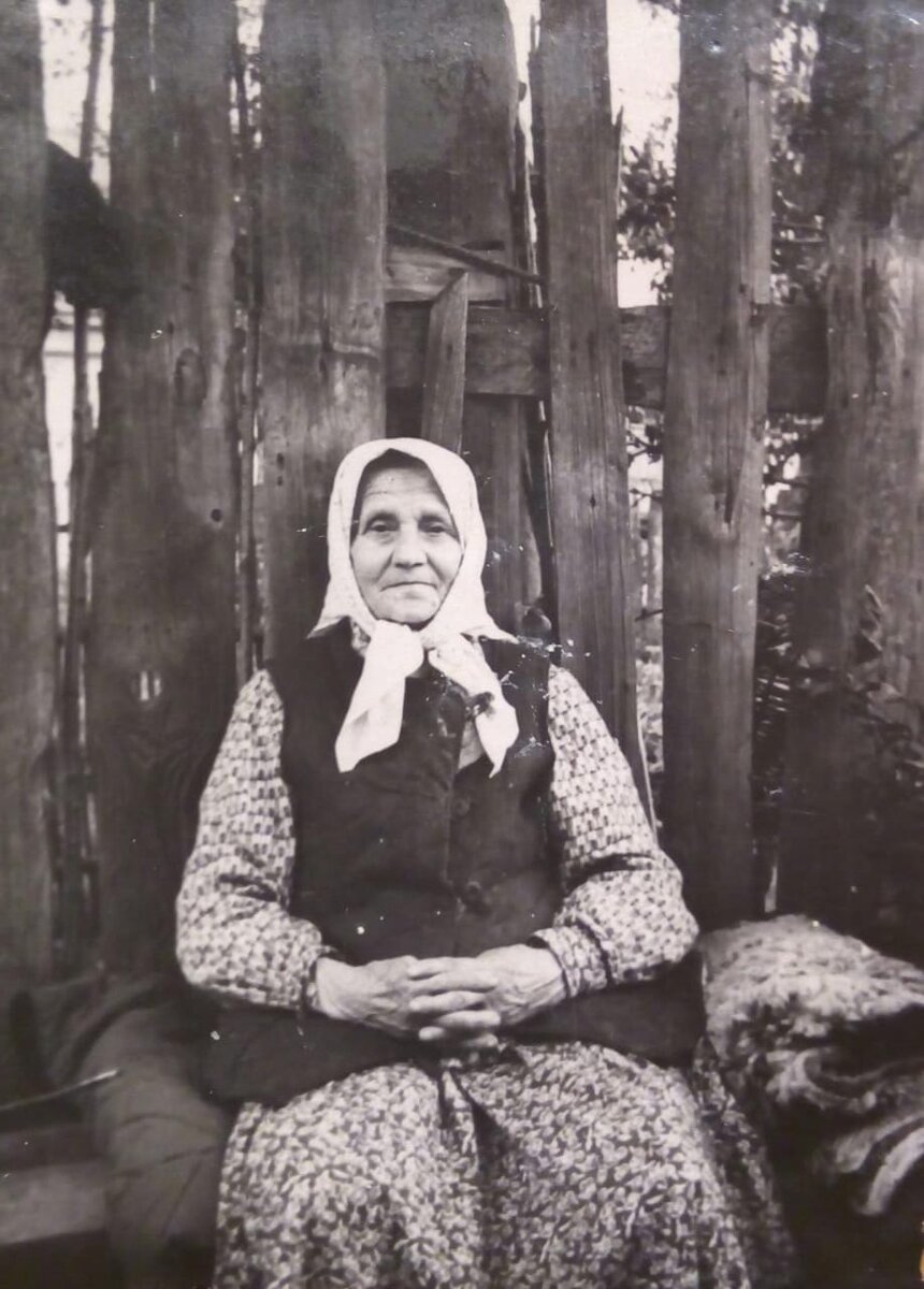 Русская бабушка. Мария Николаевна Крюковская. Фото из архива автора канала.