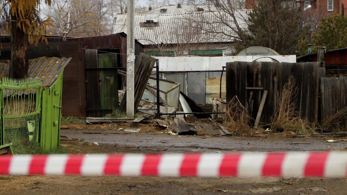    Место крушения самолета Су-30 в Иркутске© РИА Новости / Ирина Алтухова