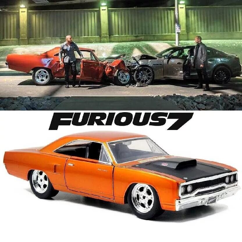 Plymouth Road Runner GTX - Доминик Торетто и Декард Шоу