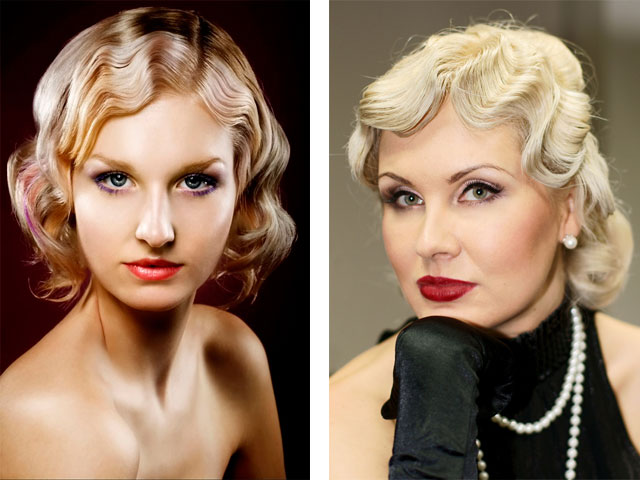 Anleitung: Diven-Look Frisuren, 20er jahre frisur, Brautfrisur
