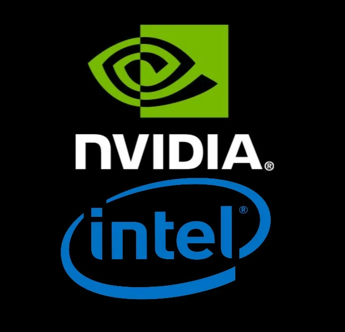 Intel nvidia. Интел и NVIDIA. Логотип Интел и нвидиа. NVIDIA наклейка