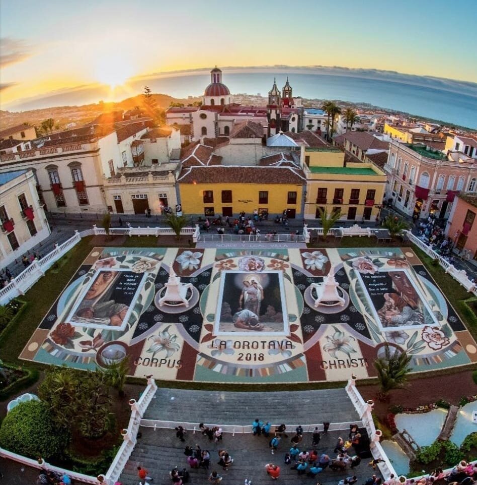 Ковер на главной площади в 2018 году