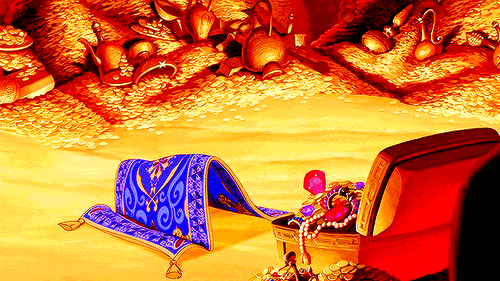 Узор ковра анимирован при помощи CG