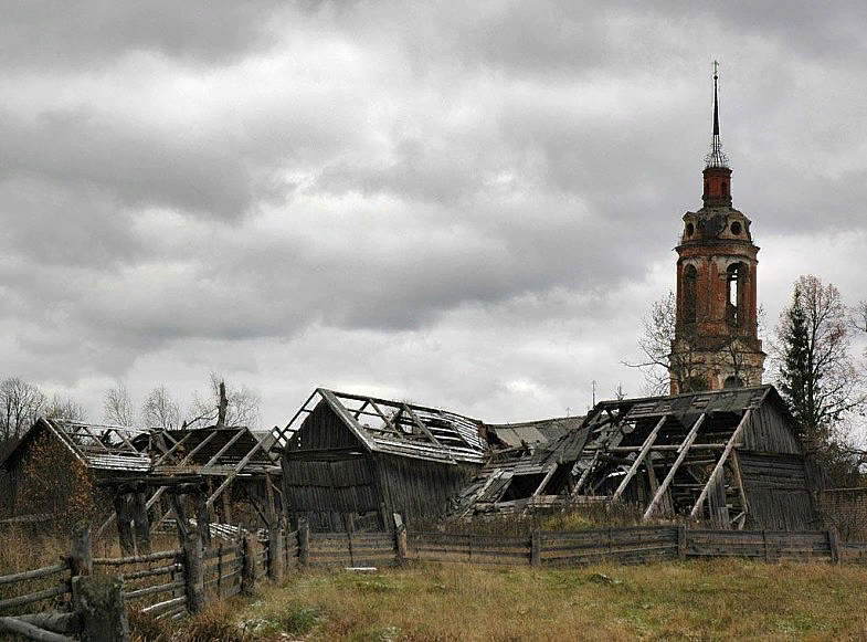 Разрушенные деревни фото