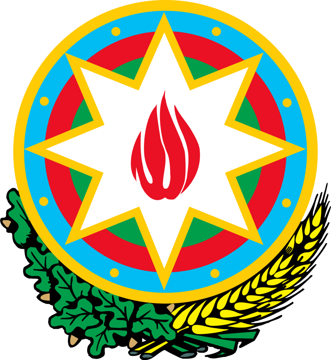 Герб Азербайджанской Республики