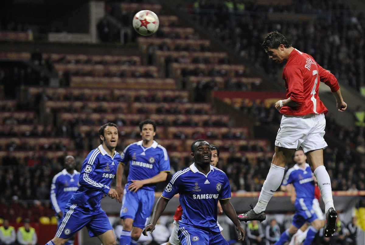 Final 2008. Роналду Манчестер Юнайтед 2008.