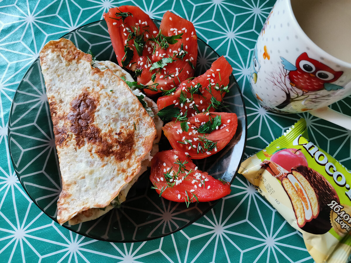 Завтрак. Фото автора.