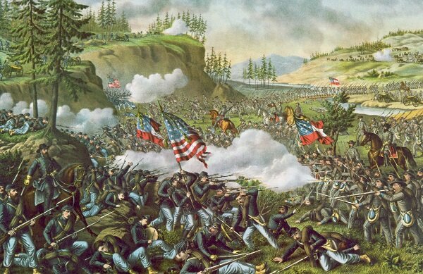 Битва при Чикамоге. Источник: wikipedia.org