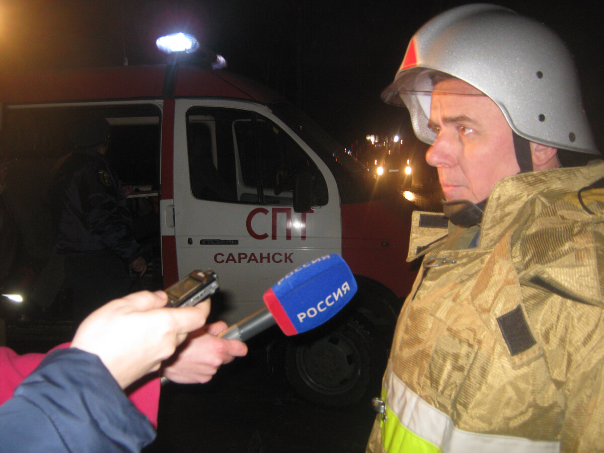 начальник ГУ МЧС России по Республике Мордовия Андрея Наумова