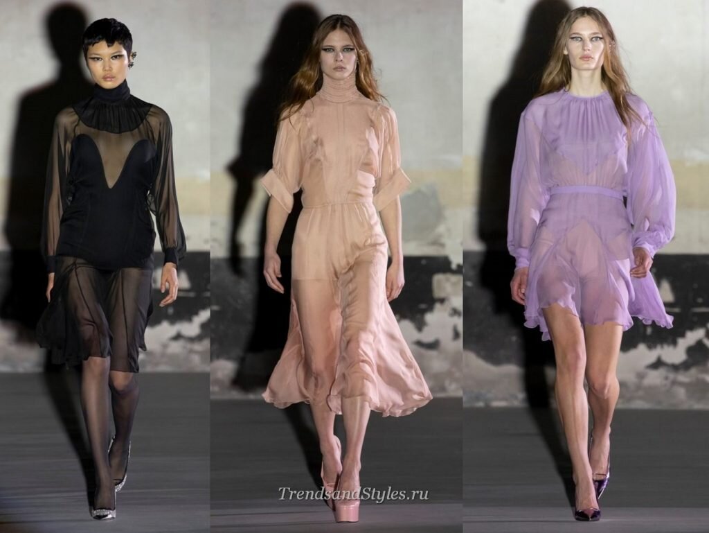 Платья Мода Осень Зима 2025 фото 14