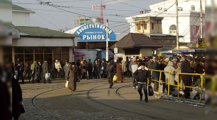 Кооперативный рынок в Краснодаре, где можно купить колбасу и трусы