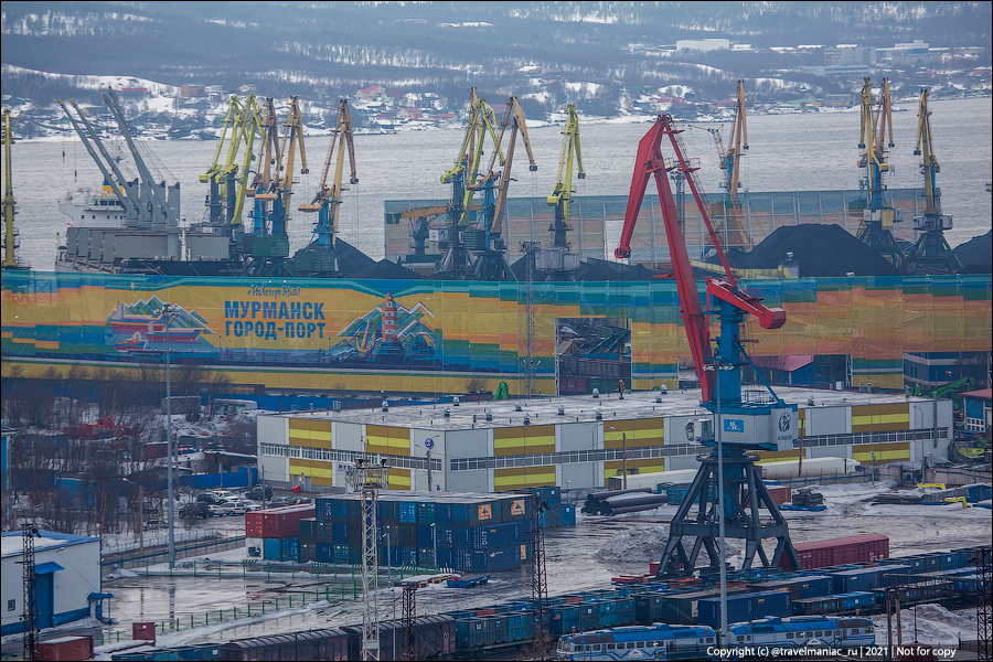 Советская красота Мурманска глазами Карлсона0
