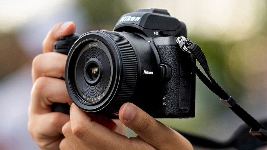 Nikkor Z 28mm F2.8 на камере Z50