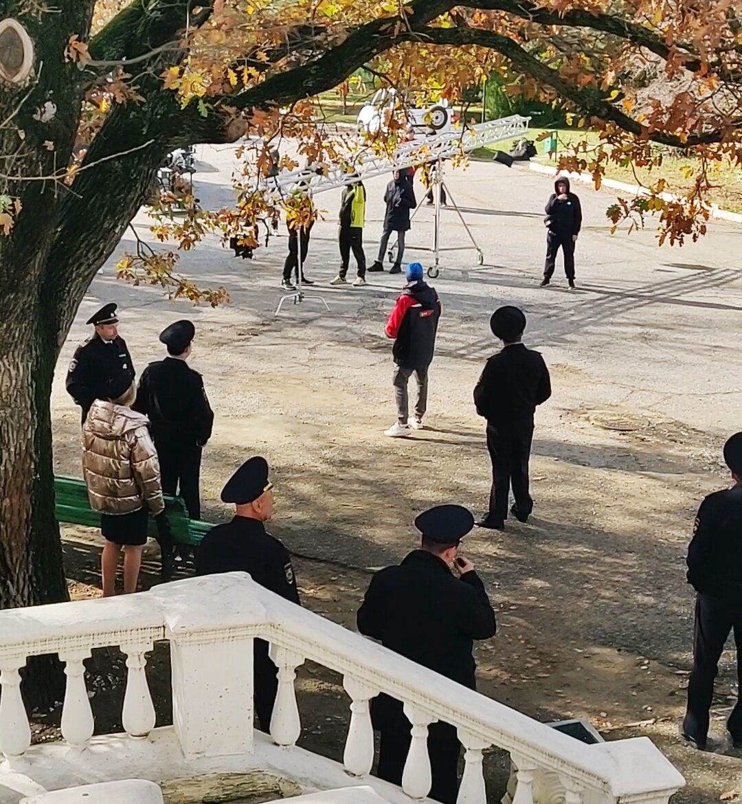 Киношная полиция в деле