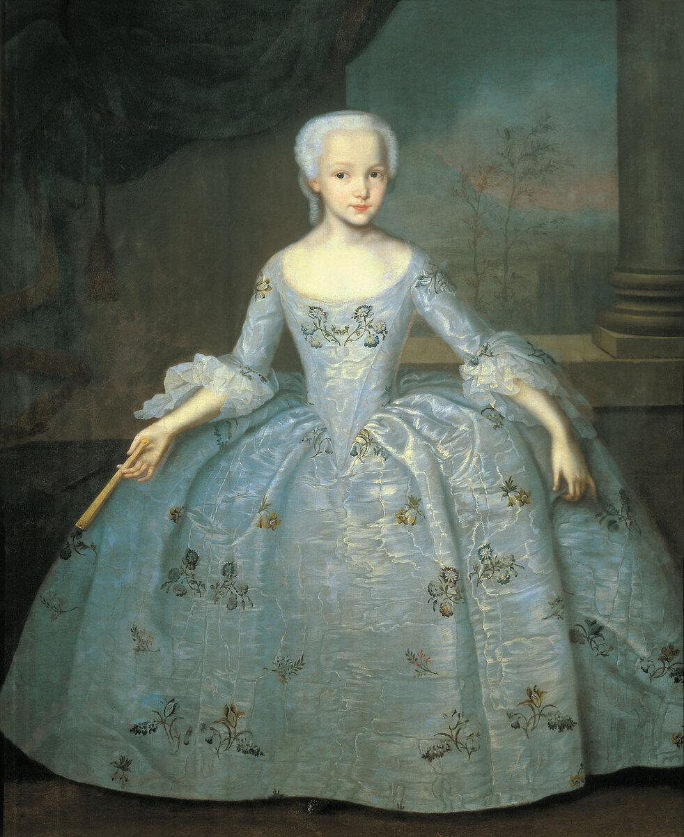 Иван Вишняков. Портрет Сарры Элеоноры Фремор (1749-1750). Государственный Русский музей