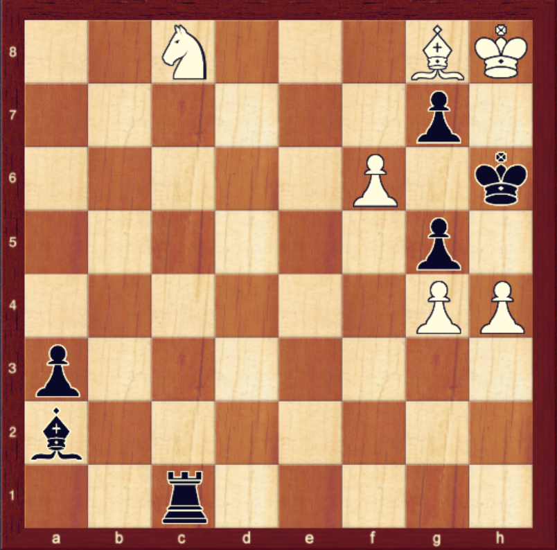 ход белых, ничья