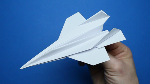Как сделать истребитель из бумаги. Оригами самолет