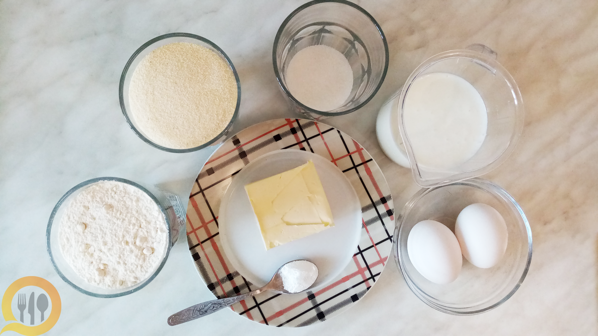 Готовим вкуснейший манник на кефире