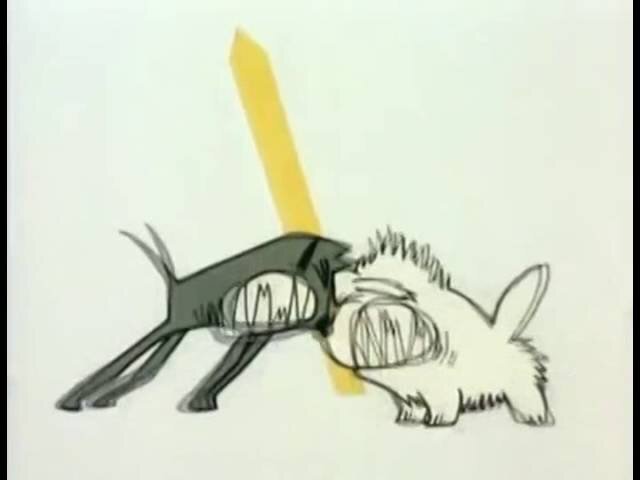 Кадр из мультфильма "Забор" взят для иллюстрации из Яндекс Картинки.