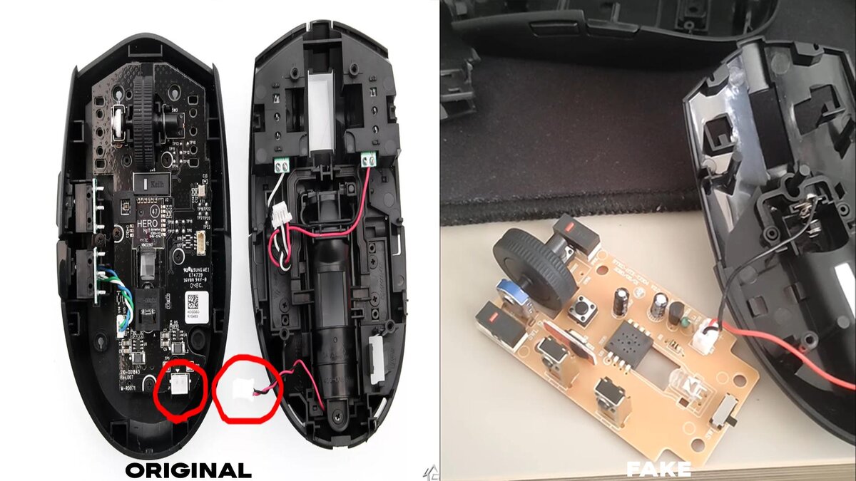 Logitech g304 как поменять батарейку Как отличить подделку Logitech G304\G305 Андрей Комиссаров Дзен
