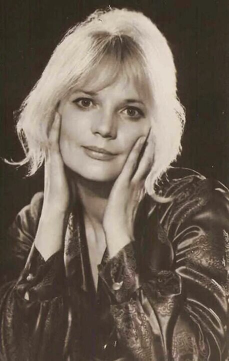 Ингрида Андриня в молодости. 