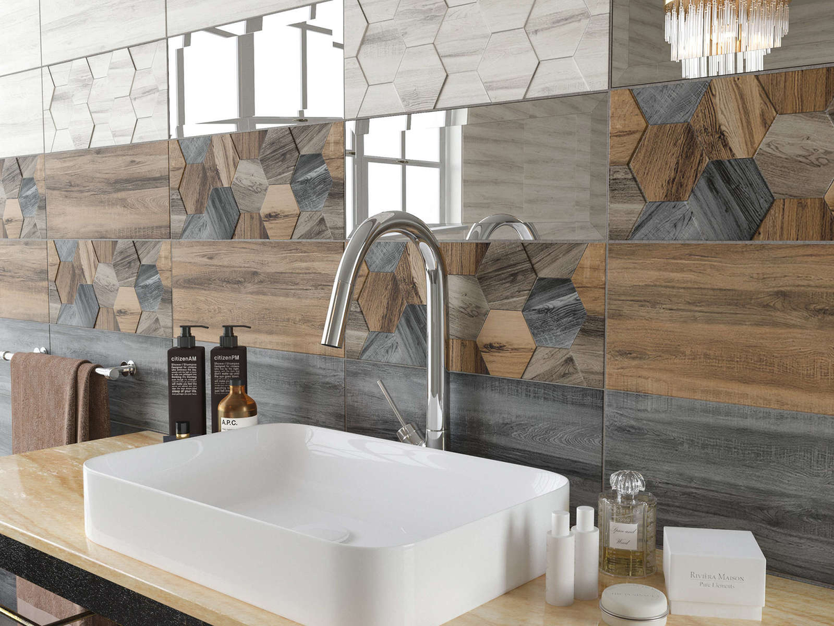 Настенная плитка Керамин