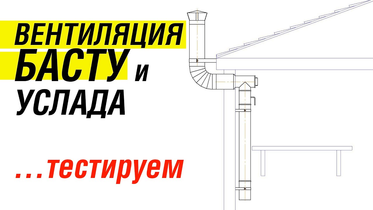 Вентиляция в бане + печь Услада в обкладке. Как работает?