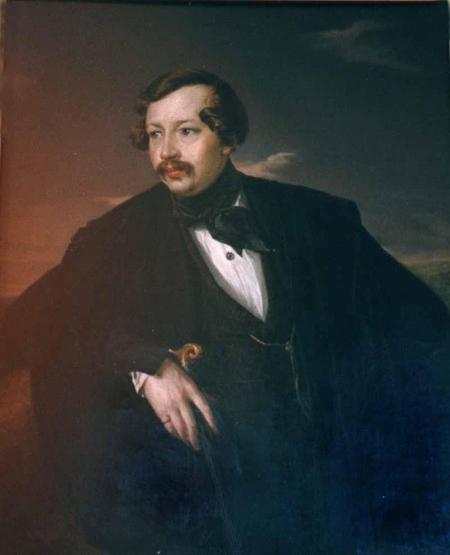 В.А. Тропинин «Портрет шуйского купца Дмитрия Диомидовича Киселева», 1842