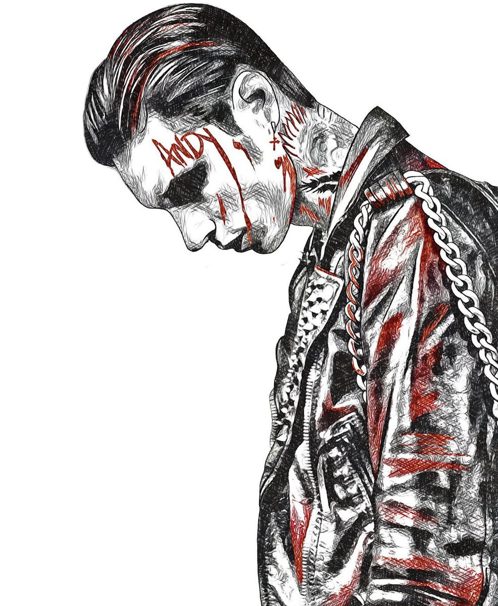 Andy Black Bierscak вокалист группы Black Veil Brides