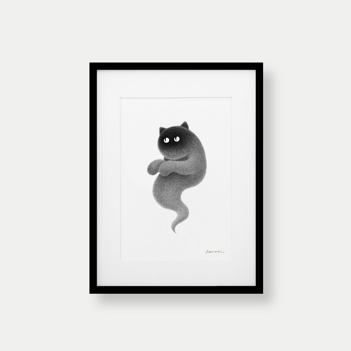 Источник: https://www.kamweifong.com/product/kitty-no-40-a3-open-edition-print