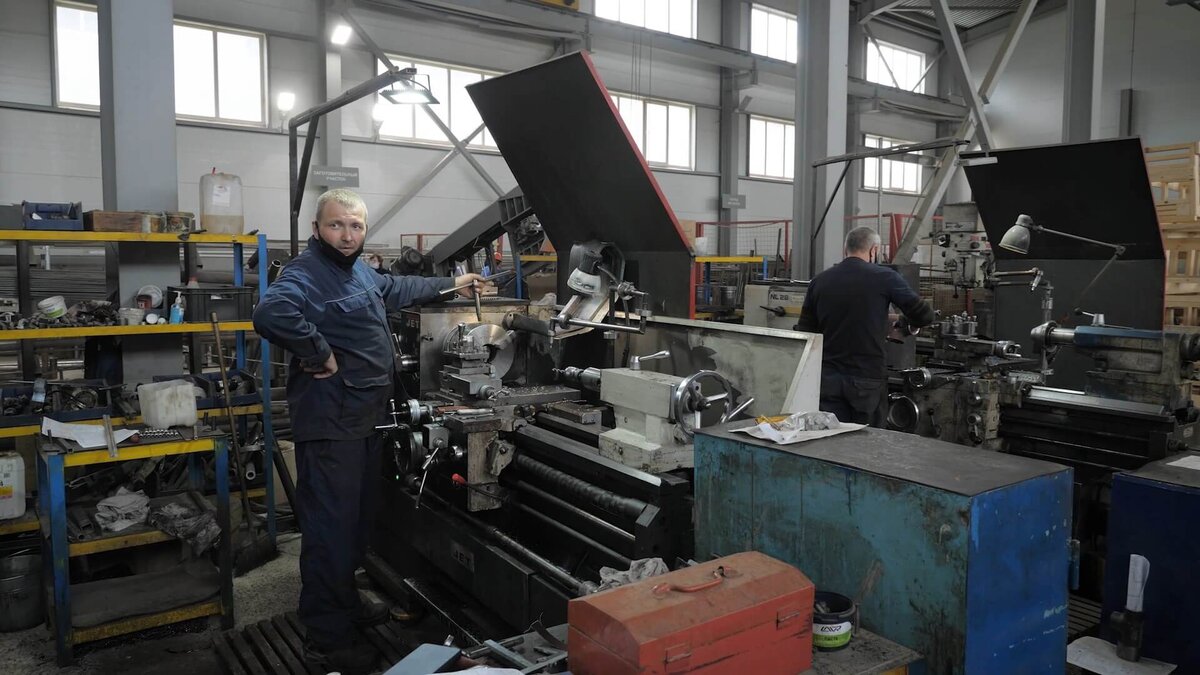 Участок с универсальными станками