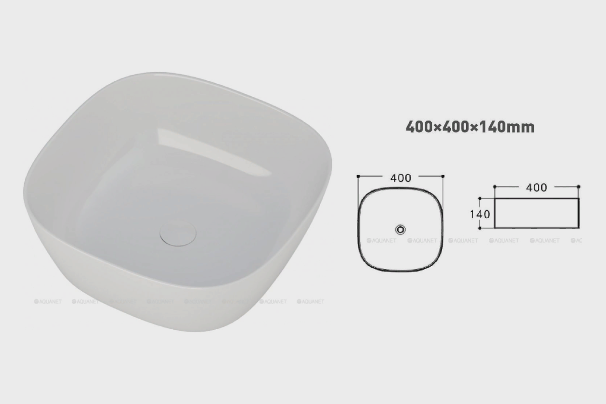 Накладная раковина Aquanet Trend-1
