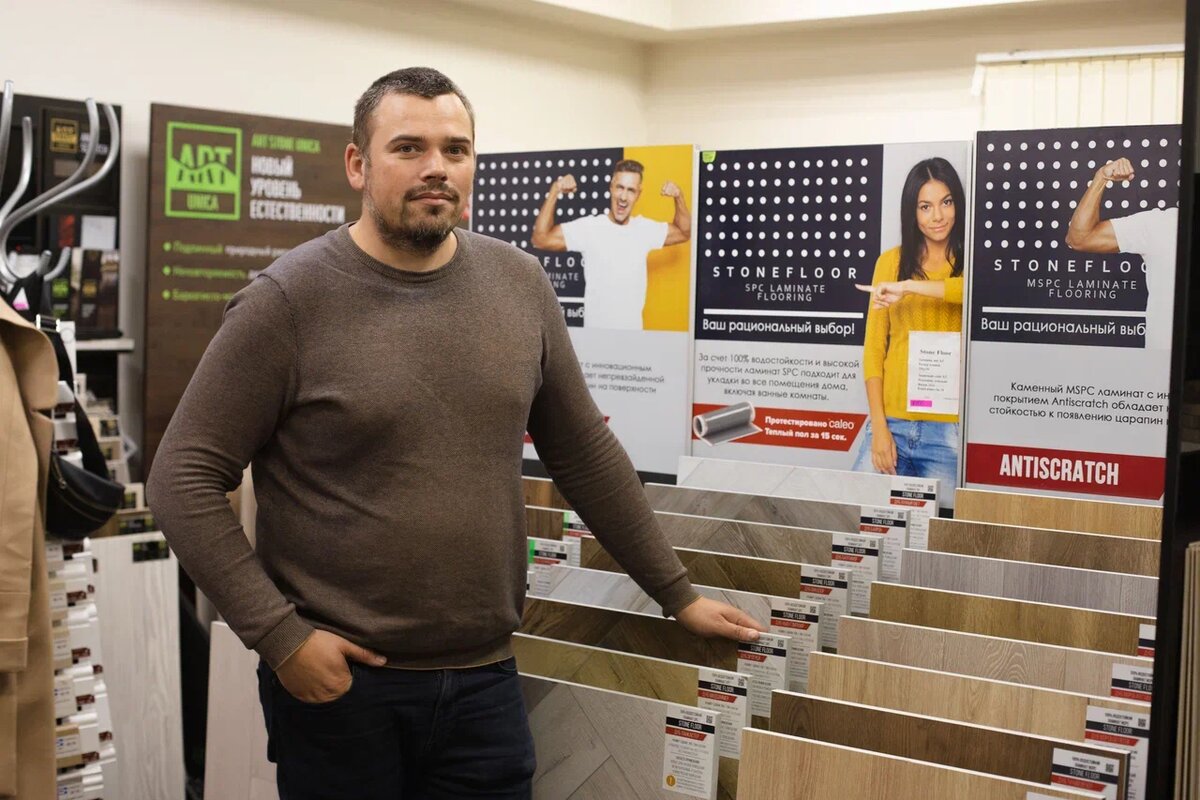 Анатолий Малышев, владелец компании Ламинат98.ру