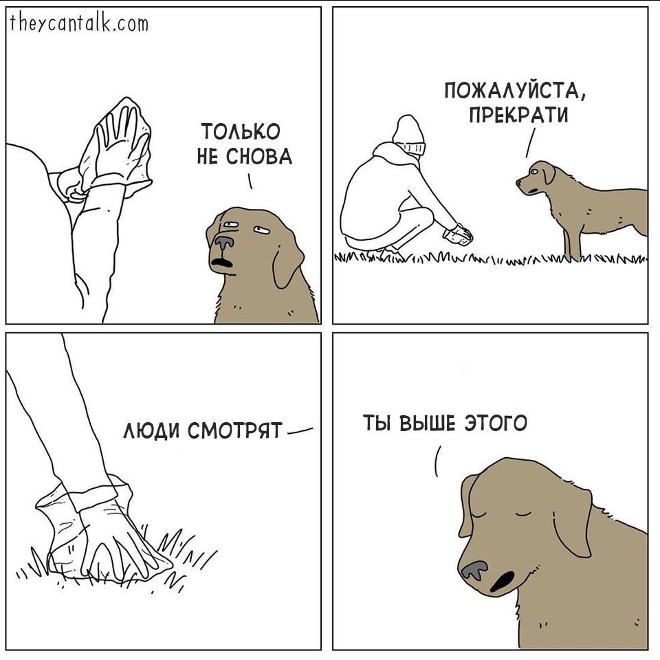 Вероятно, у них особая ментальная связать с их питомцами, которые не позволяет им до такого опускаться🙃