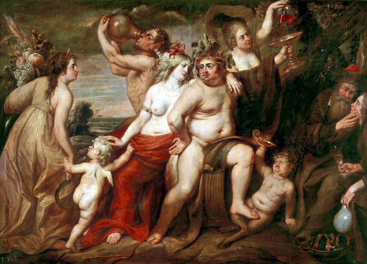 Корнелис де Вос (Cornelis de Vos; 1585-1651). «Триумф Бахуса».