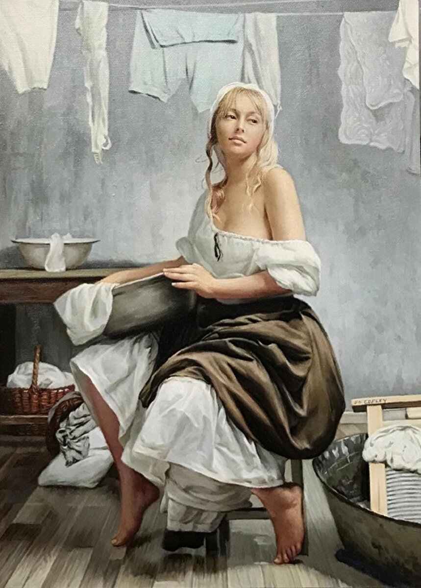 "Стирка горничной"