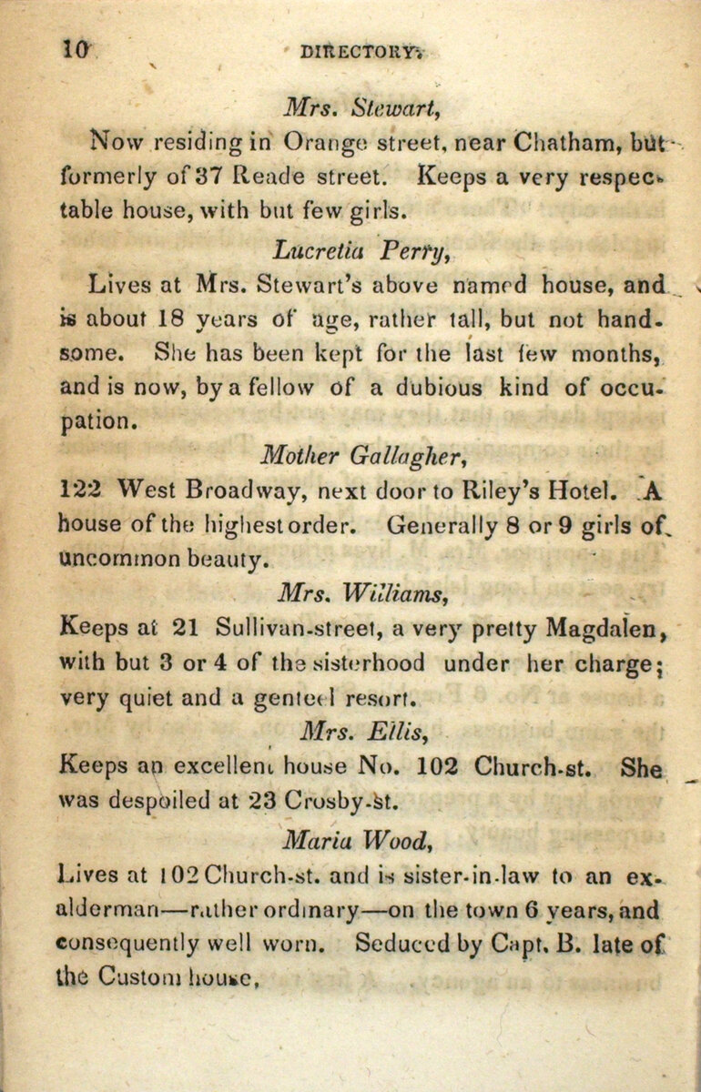 страница путеводителя (1839) источник http://commonplace.online/article/brothels-for-gentlemen/