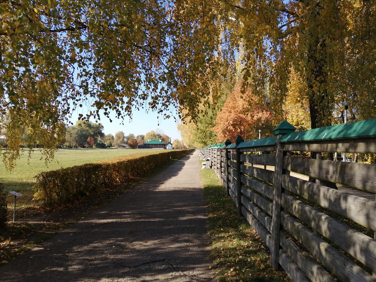 Центральная улица села (порядок)
