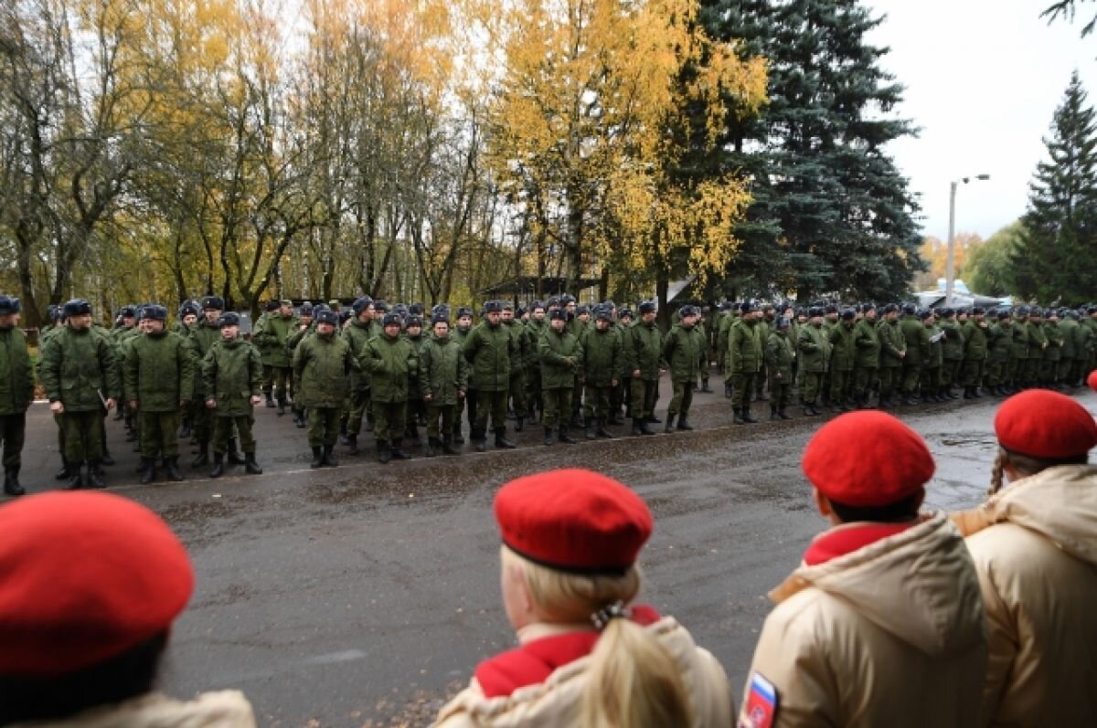    Второй эшелон с мобилизованными из Тверской области отправили в зону СВО