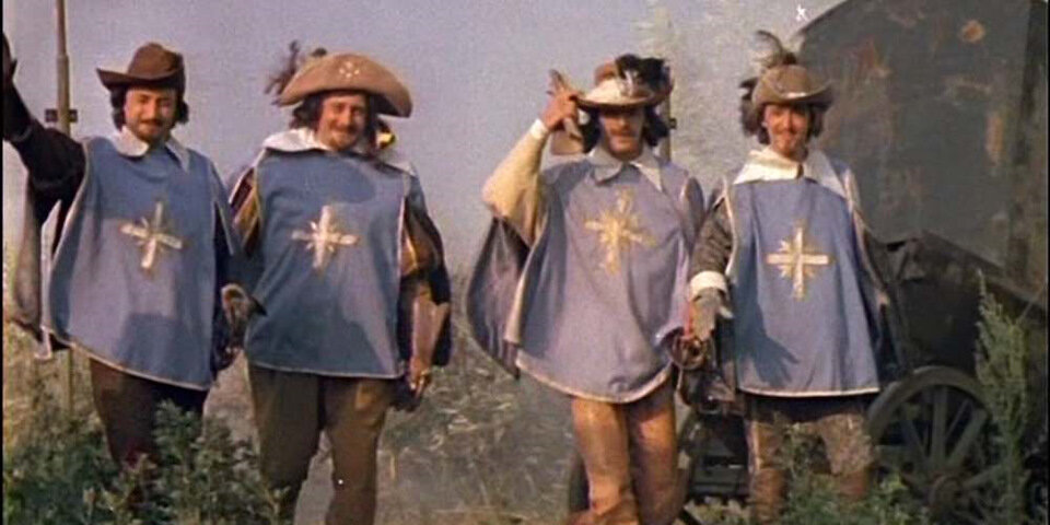 "Д'Артаньян и три мушкетера", кадр из фильма