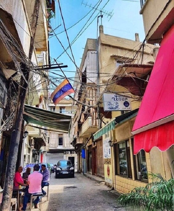 Армянский квартал в столице Ливана - Бейруте