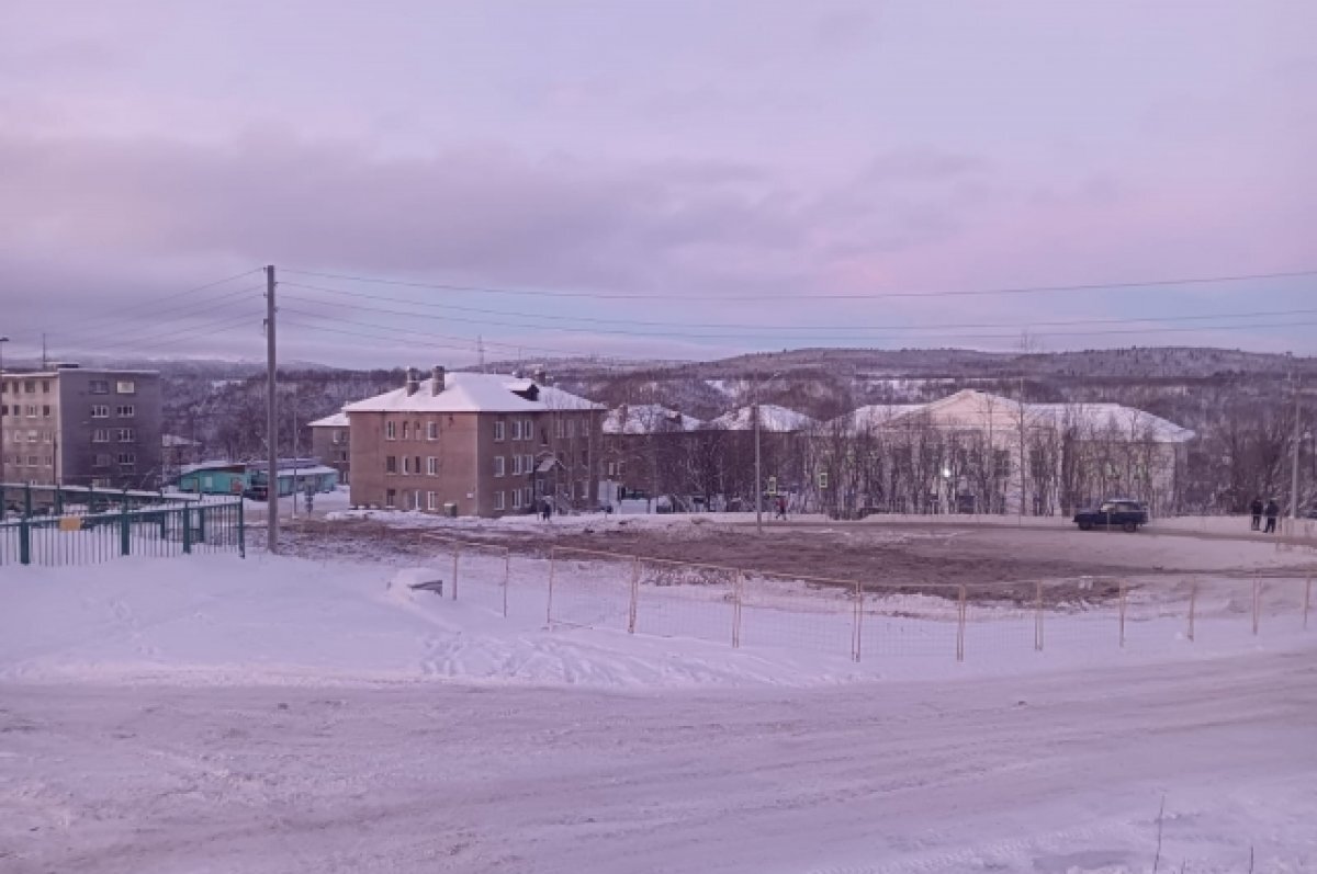    В Кильдинстрое парк «Патриот» откроют 28 января