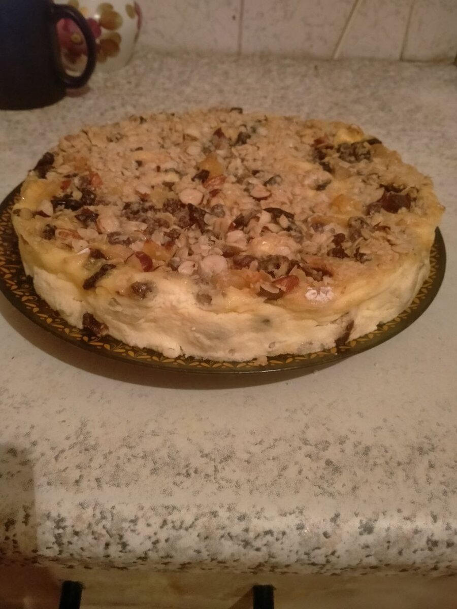 Готовый рождественский пирог