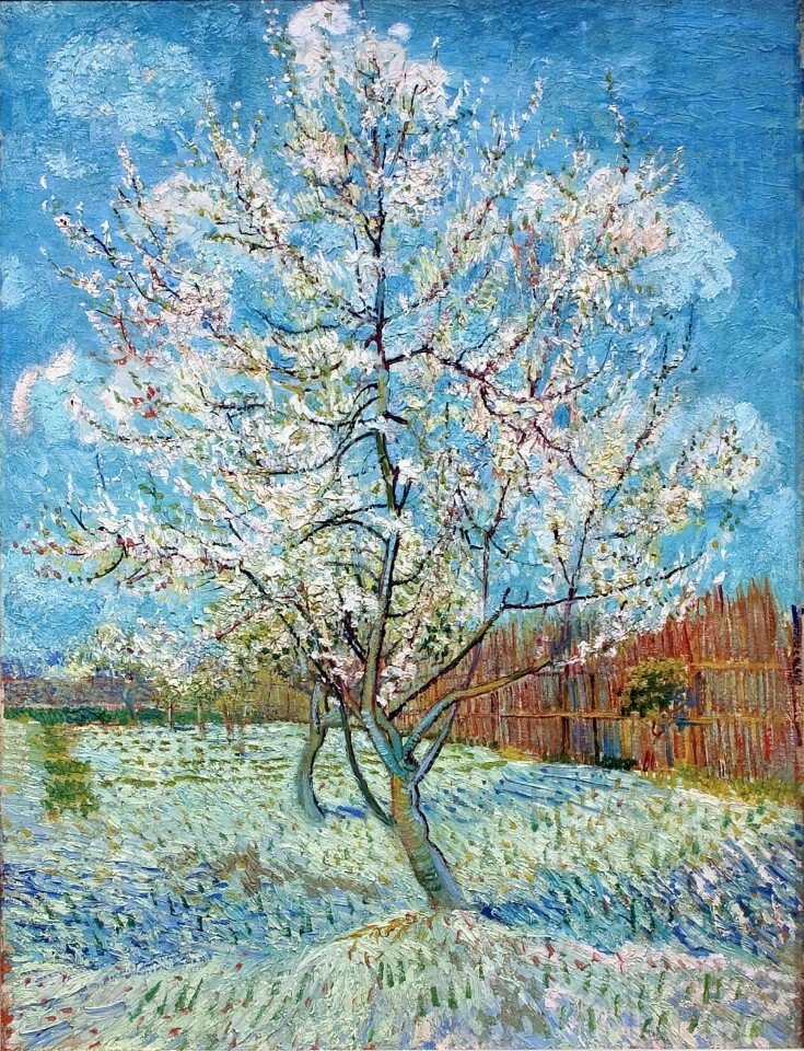 Ван Гог - Персиковое дерево в цвету