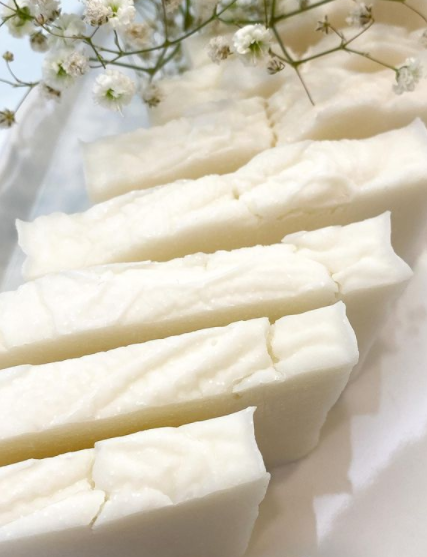 мыло окрашенное диоксидом титана